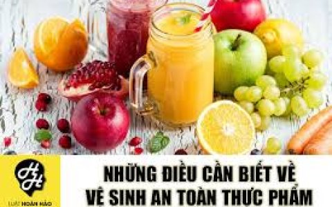 Một số điều cần biết về vệ sinh thực phẩm